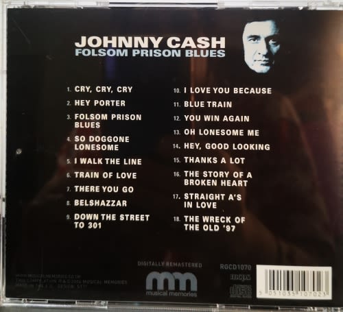 Johnny Cash - Folsom Prison Blues (CD)