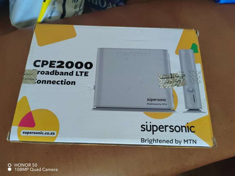 Modems - CPE 2000 4G Router (It take a SIM CARD) for sale in Cape Town ...
