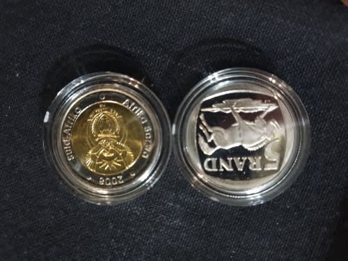 2008 Mandela Commemorative Coin Set