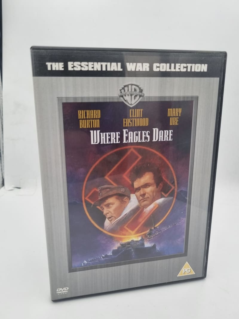Where Eagles Dare DVD - Richard Burton, Clint Eastwood & Mary Ure