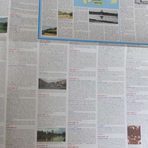 Other Antiques Collectables Large fold out chart of the Japanese