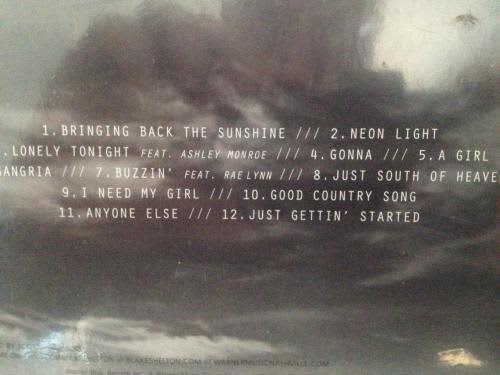 CD - Blake Shelton - Bringing Back The Sunshine - Digipak (New Sealed)