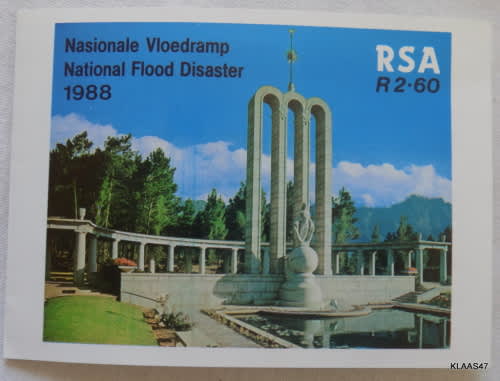 RSA - 1988 - NATIONAL FLOOD DISASTER (Booklet with 10 stamps)