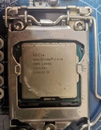 Motherboard & CPU Bundles - Intel Desktop Board - DH77KC - For spares ...
