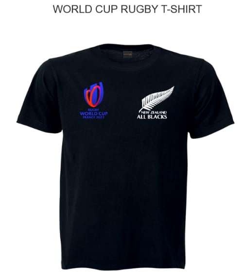 New Zealand All Blacks World Cup T-shirt