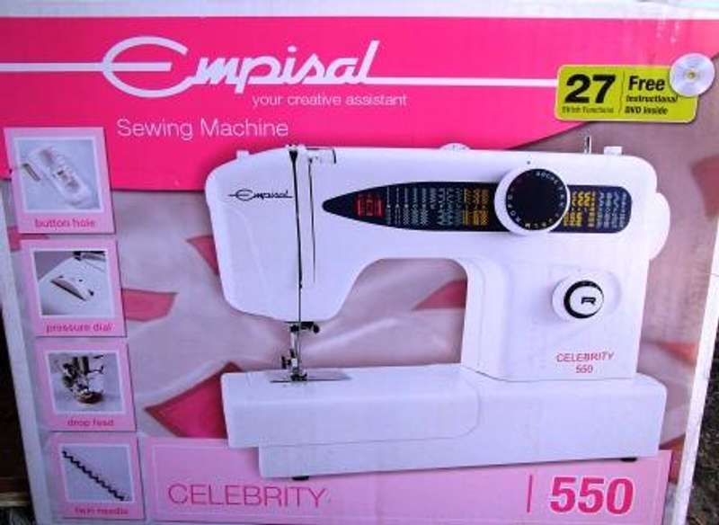 celebrity sewing machine