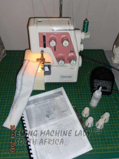 Sewing Machines & Overlockers JANOME FINESSE 234D OVERLOCKER was sold