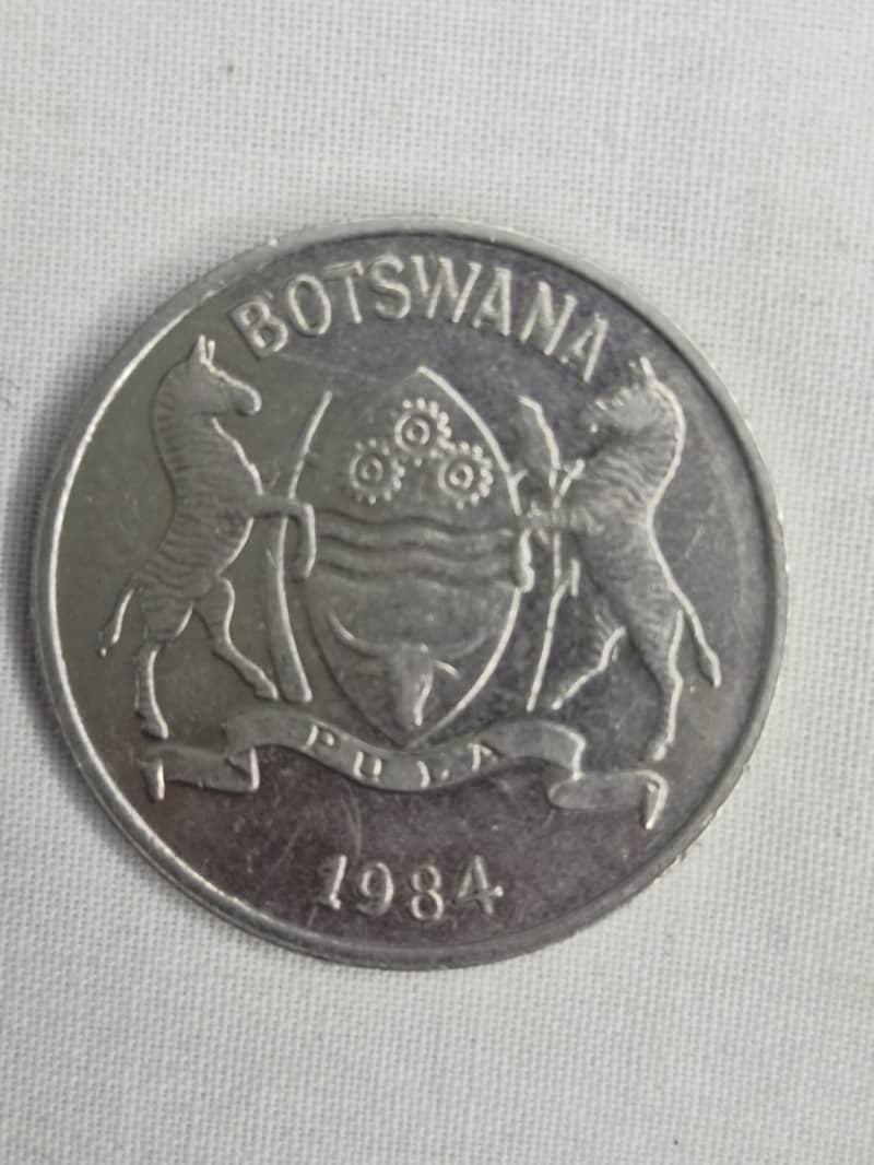Botswana 50 thebe, 1998