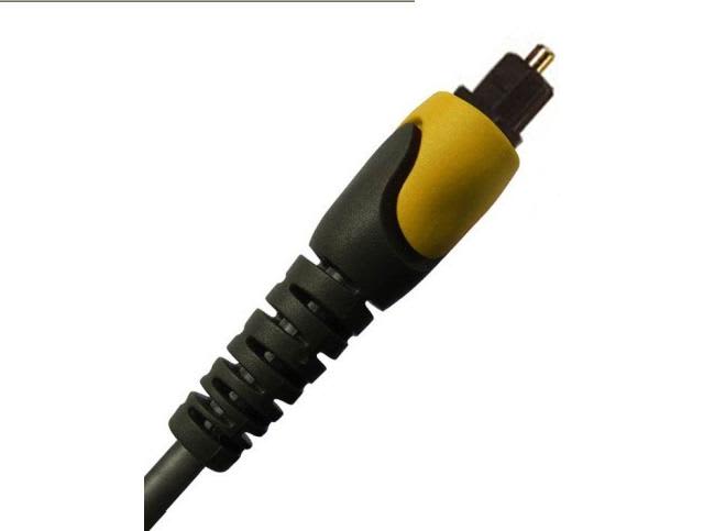 1.8 Meter Optical Toslink Audio Cable - PVC Fiber plug To PVC Fiber plug