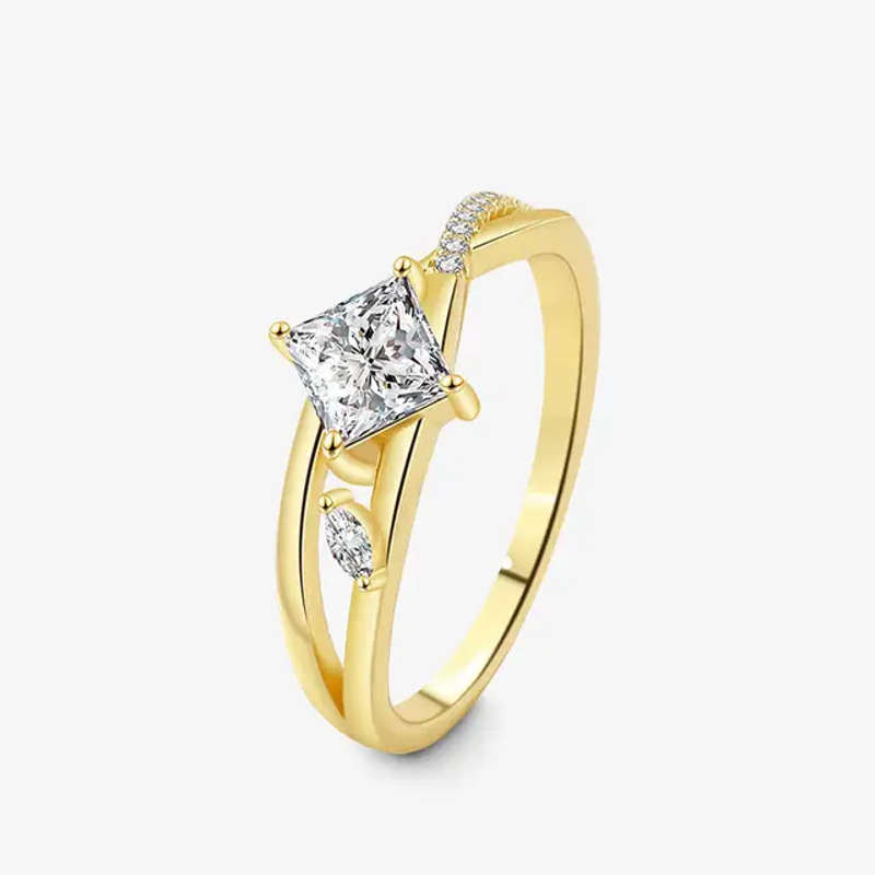 Engagement Rings R8000 Engagement Ring With `GRA` certificate of
