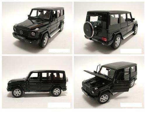 Mercedes-Benz G-class 2009 black 1/24 Welly NEW+boxed  #2063 instant wheels