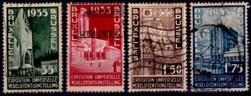 BELGIUM 1934, 1 July. Exposition in Brüssels, set, UH, CV +/-R 35.00 view scans