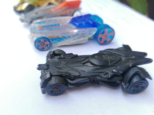 4 Hot wheels collectable cars
