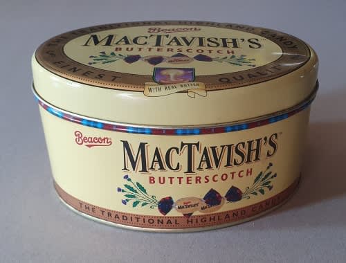 MacTavish`s Butterscotch tin as per photos