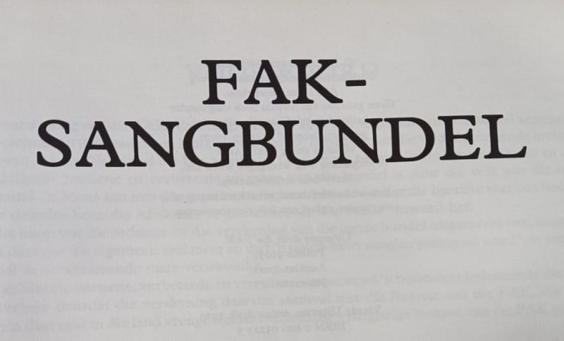 F.A.K. Sangbundel 1979 - Hardcover - 640 pages