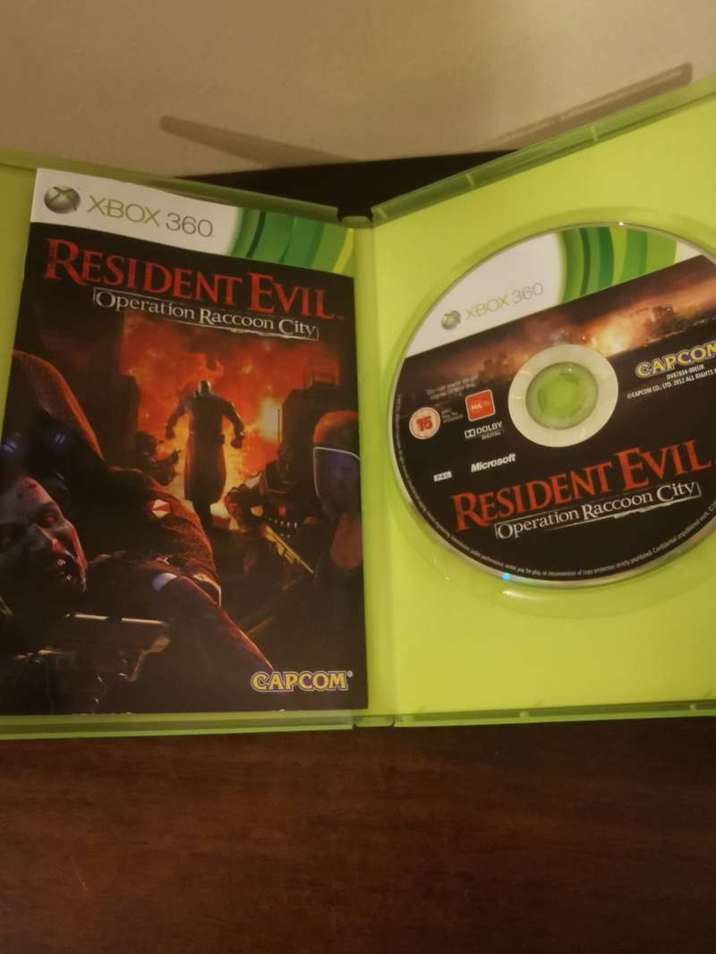 Games - Resident Evil: Operation Raccoon City on Xbox 360 with booklet