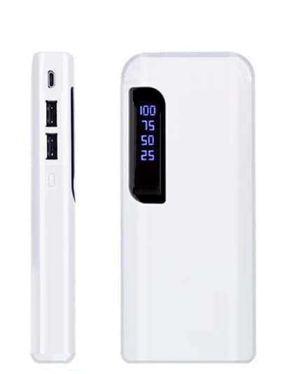 USB Power Bank. 10 000mAh with Bright LED Room Lamp. Ideal For Power Cuts. Assorted colors available