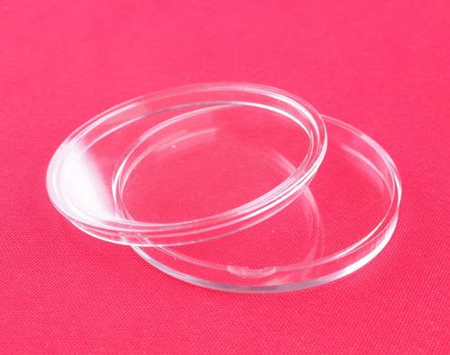 17mm  HQ acrylic coin capsules (depth less than 1.4mm)  for Kruger one tenth 1/10th **LOCAL STOCK**