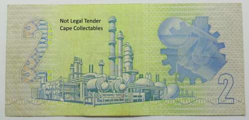 GPC de Kock - South Africa 2 Rand Bank Note 1984 de Kock Circulated EF ...