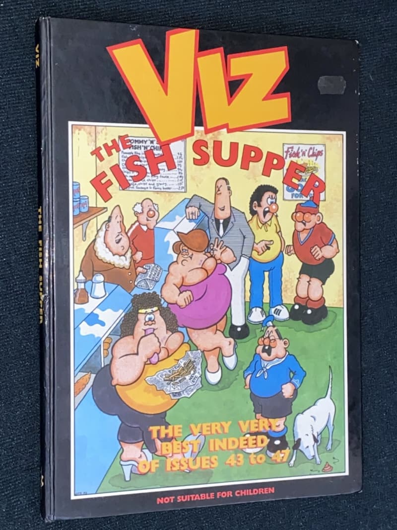 VIZ THE FISH SUPPER THE VERY VERY BEST INDEED ISSUES 43 TO 47