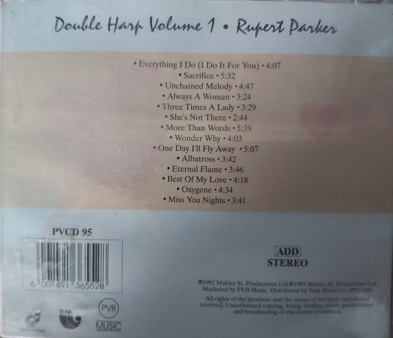 Rupert Parker - Double Harp Volume 1