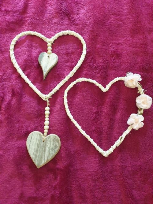 Two Heart Shaped Craft for Your Arts and Craft