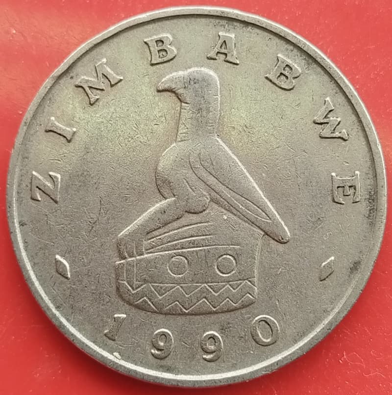 1990        50 Cents     Zimbabwe          SUN13770*