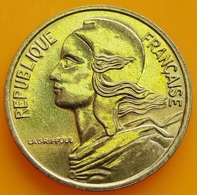1985  5 Centimes Coin      France          SUN13902*