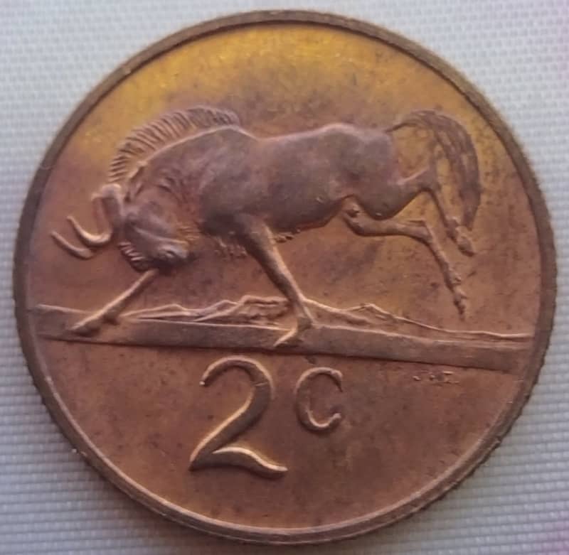 1970  2  Cent     Coin                SUN14372