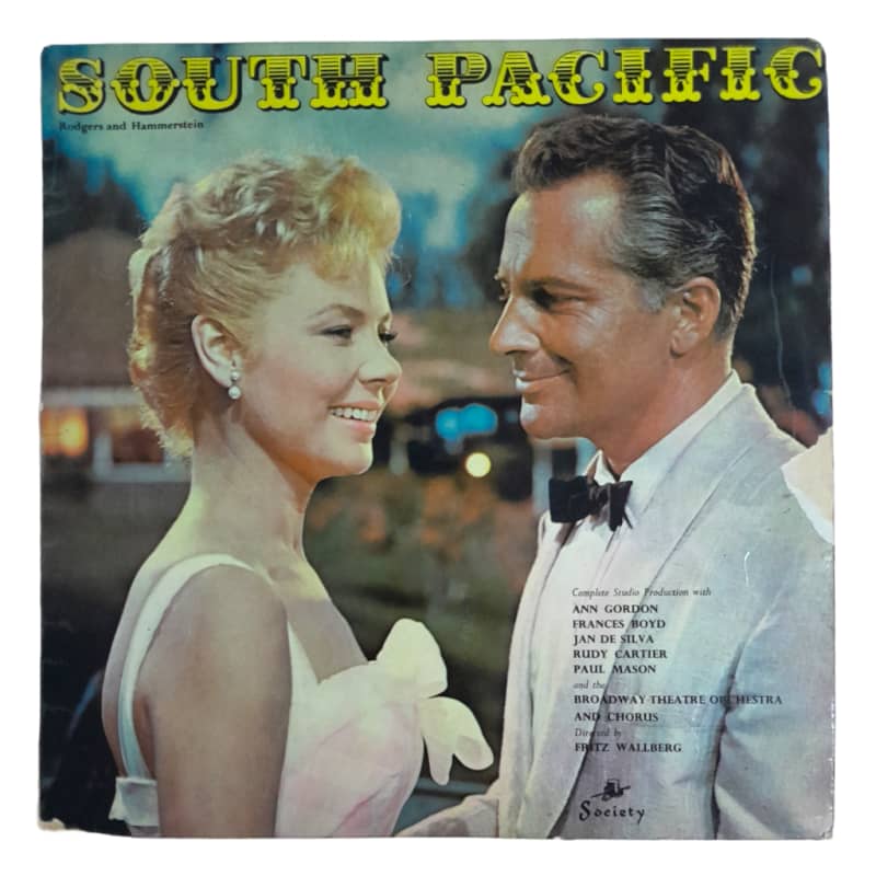 1963 Rodgers & Hammerstein  South Pacific - Vinyl, 7`, 33 RPM - Sountracks & Musicals - Good - With