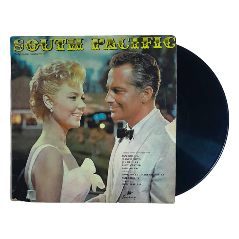 1963 Rodgers & Hammerstein  South Pacific - Vinyl, 7`, 33 RPM - Sountracks & Musicals - Good - With