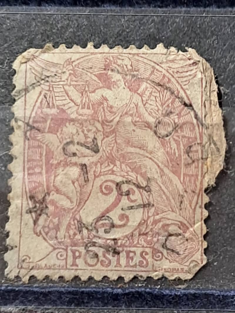 1900 - France - 2 c   - Coat of Arms