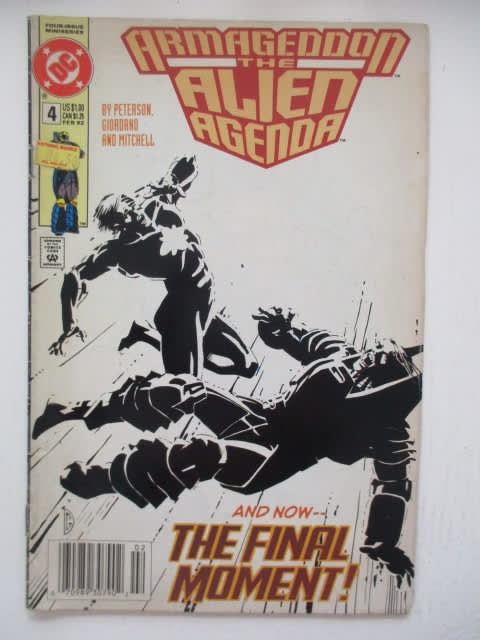 DC COMICS NO. 4 - 1992 - ARMAGEDDON THE ALIEN AGENDA