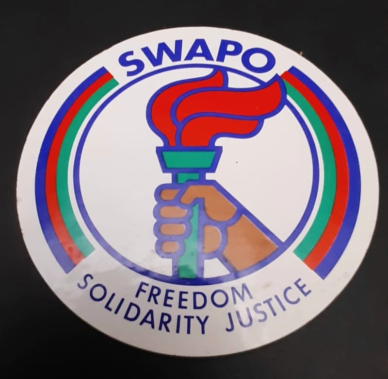 **BID PER ITEM: 1980s SWAPO Political Gloss Decals 11cm x 9cm (USED).**