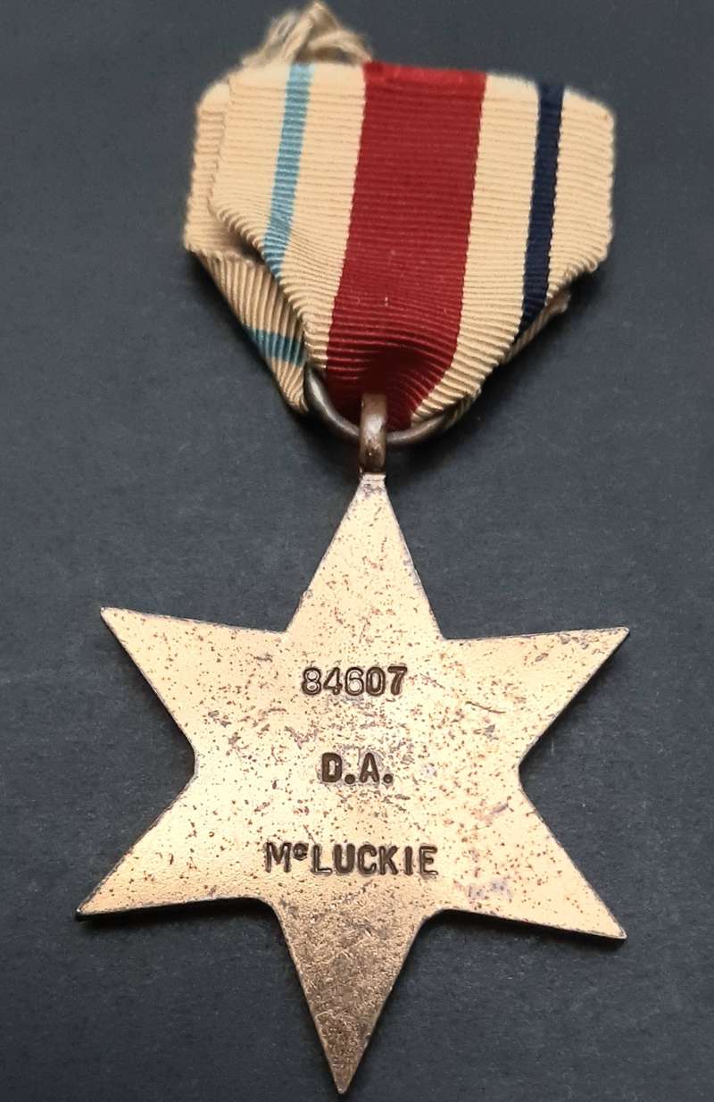 Udf Ribbon World War 2 - ** WW2 UDF : Africa Star Medal w/ Ribbon.** for sale in ...