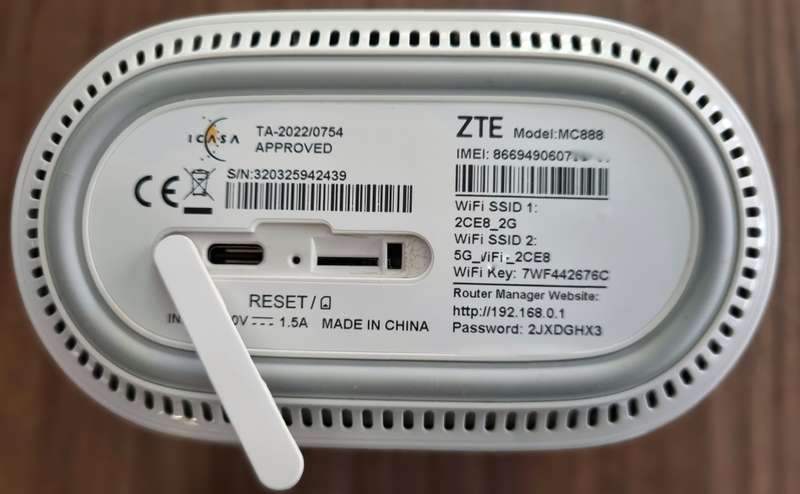 Mc888 Router Wireless Routers - Unlocked ZTE MC888 5G Wifi 6 Router ZTE 5G CPE ...