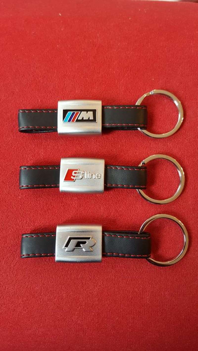 Keyrings & Novelty BMW MSport/AUDI SLine/VW R Keychains Keyrings, Brand New, High quality