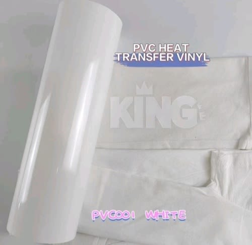 1pc A4 Size 30cm x 21cm PVC Heat Transfer Vinyl HTV Film DIY  - WHITE