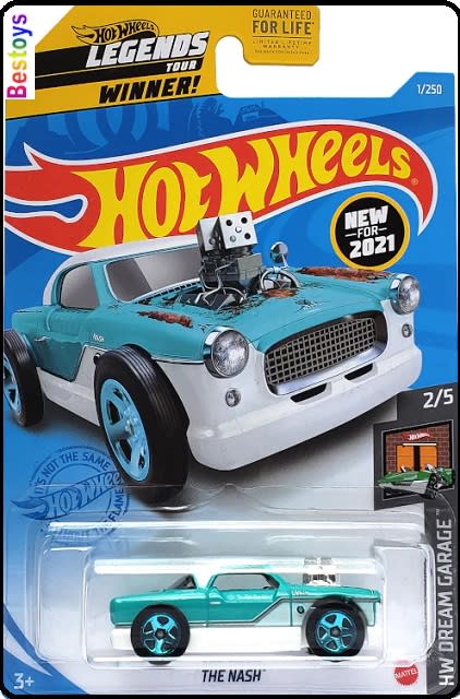 Hotwheels Hot Wheels Diecast Model Car First Ed 2021 1/250 The Nash Dream Garage new in pack