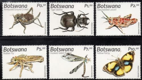Botswana - 2019 Insects Set MNH
