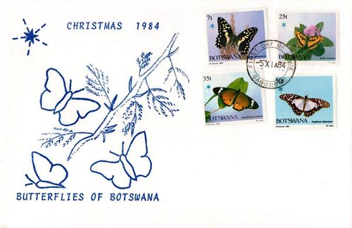 Botswana - 1984 Christmas FDC