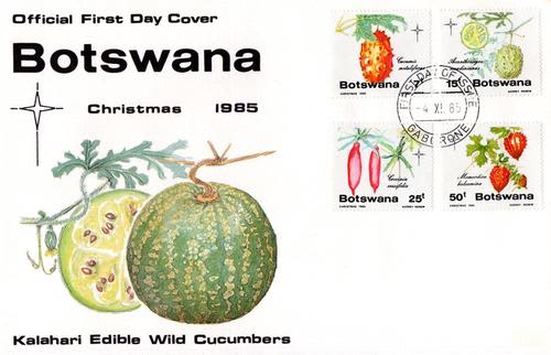 Botswana - 1985 Christmas FDC