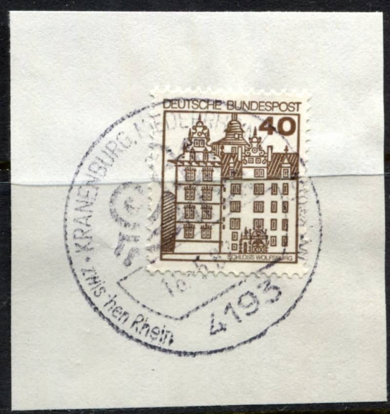 Germany - Federal - Postmark - Used on Piece
