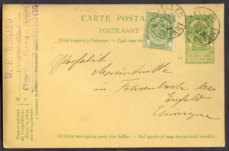 Belgium - Post Card