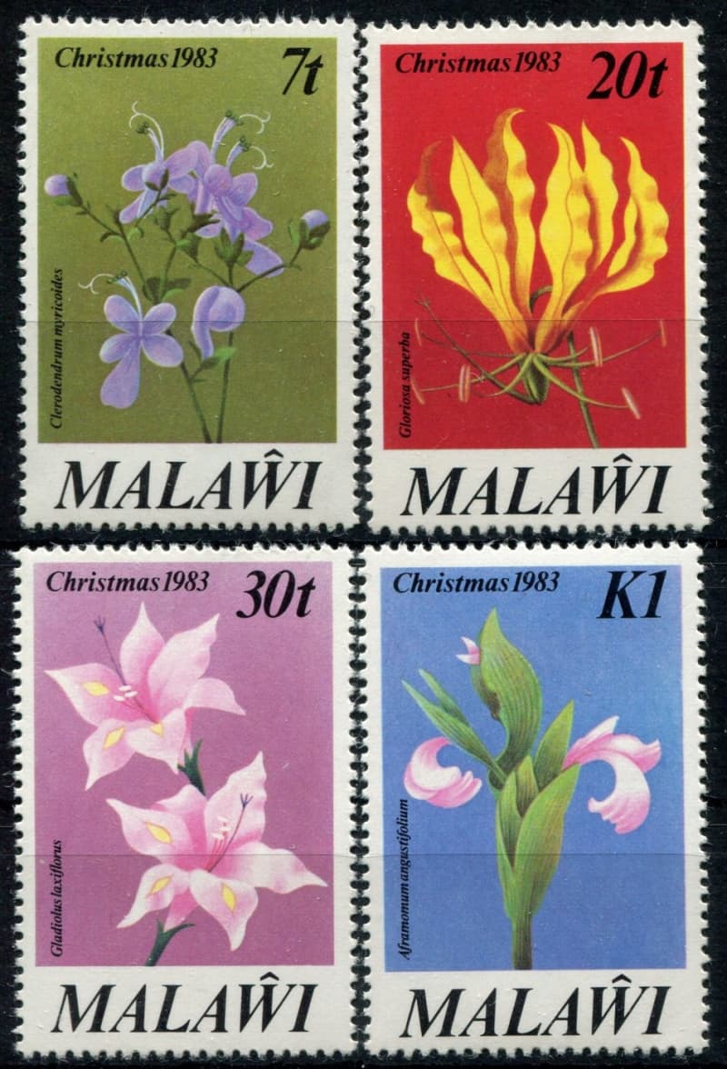 Malawi - Flowers - 1983 - MNH