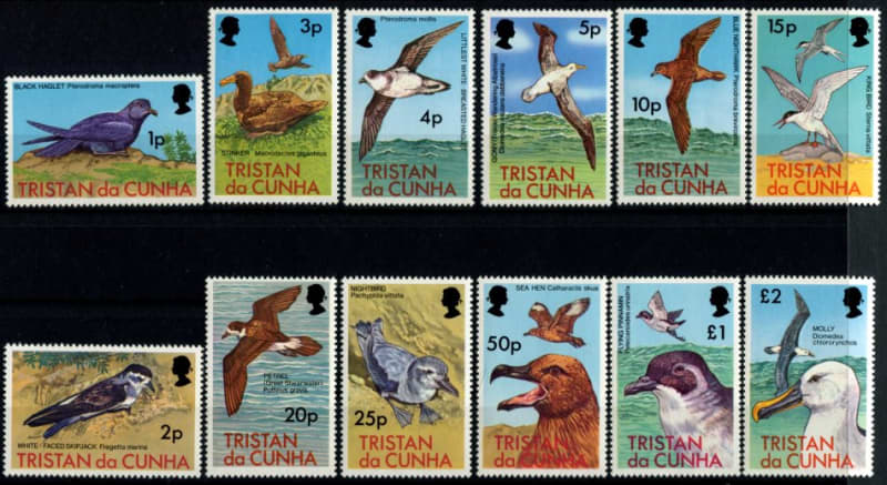 Tristan Da Cunha - Birds  - 1977 - MNH