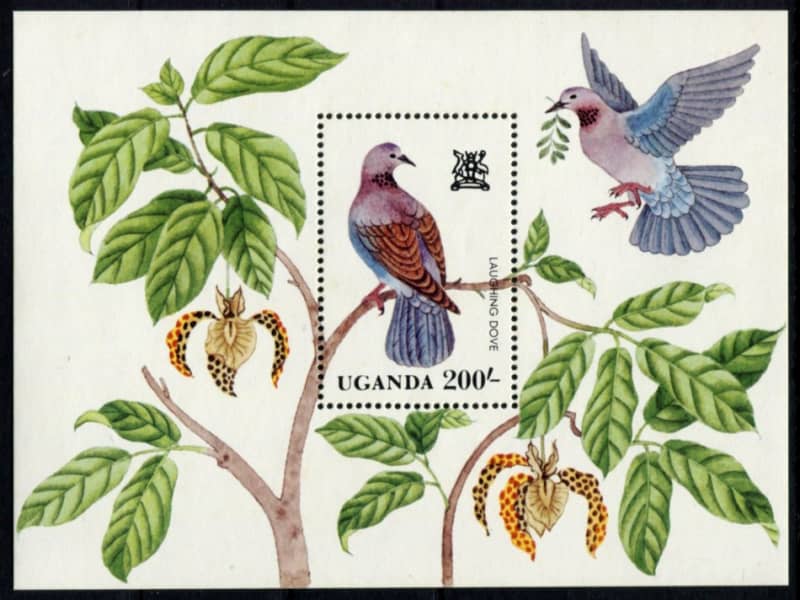 Uganda - Birds - Miniature Sheet - 1982 - MNH