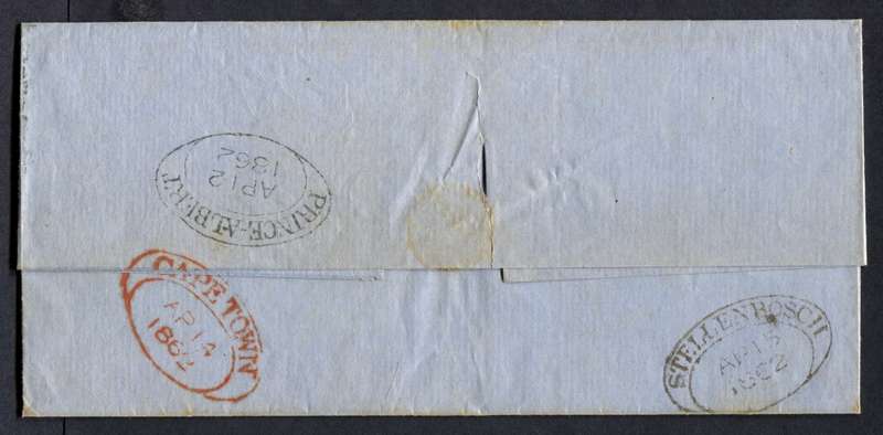 Cape of Good Hope - Cape of Good Hope - Cover with 4d Triangle was ...