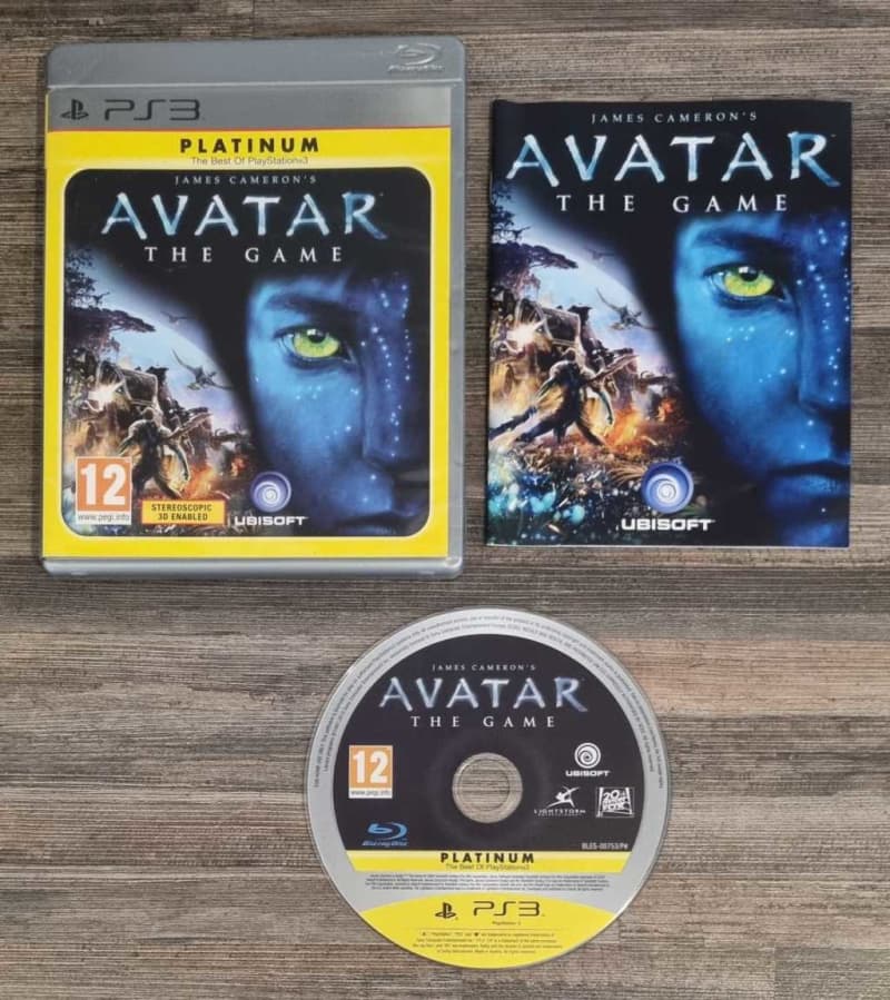 Avatar The Game Platinum for PS3 - Complete