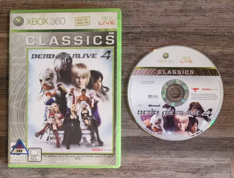Dead or Alive 4 for Xbox 360 Classics